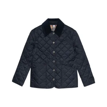 Burberry Jacket Women's Navy Blue