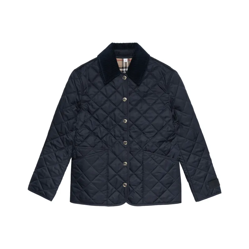 Burberry Jacket Women's Navy Blue-0
