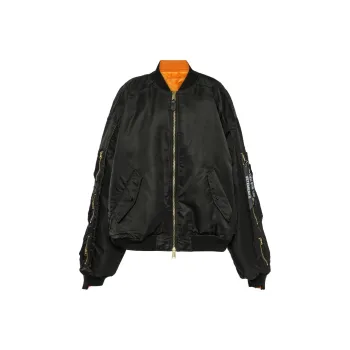 Vetements Jackets Coats Women's Black/Orange