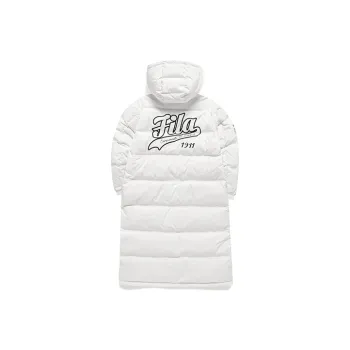 FILA FUSION Down Jacket Winter Women's Standard White