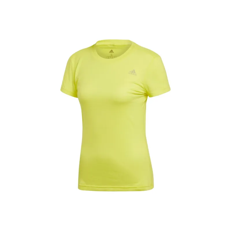 Adidas T-Shirts Women's Yellow-0