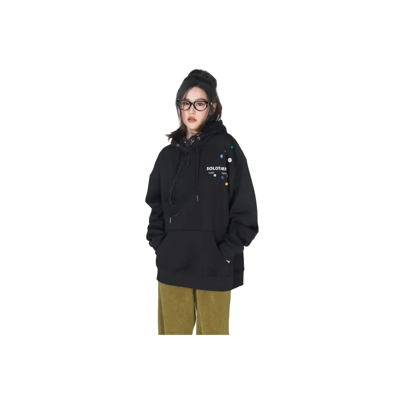SOLOTARIO Sweatshirt Unisex Black-0