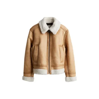 H&M Jackets & Coats Women's Dark Beige
