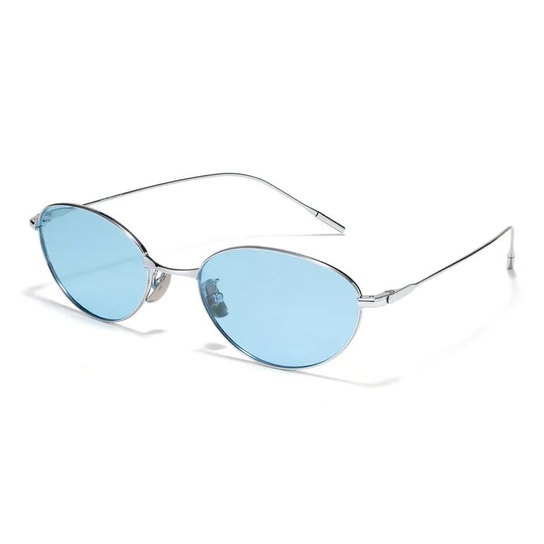 BOELEO Pure Titanium Cat Eye Sunglasses Women's-3