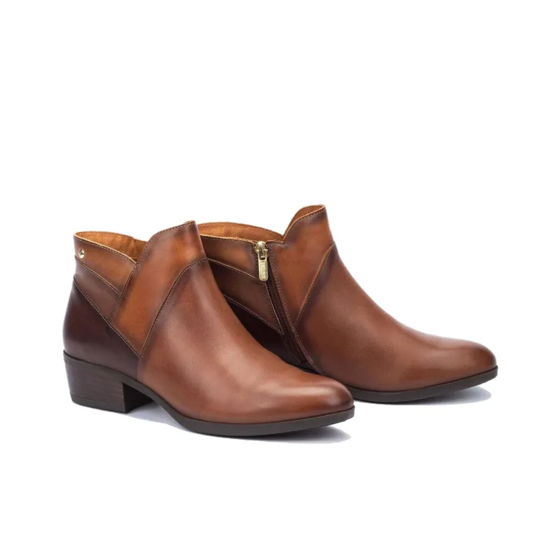 PIKOLINOS Daroca Ankle Boots 4cm Women's Brown-1
