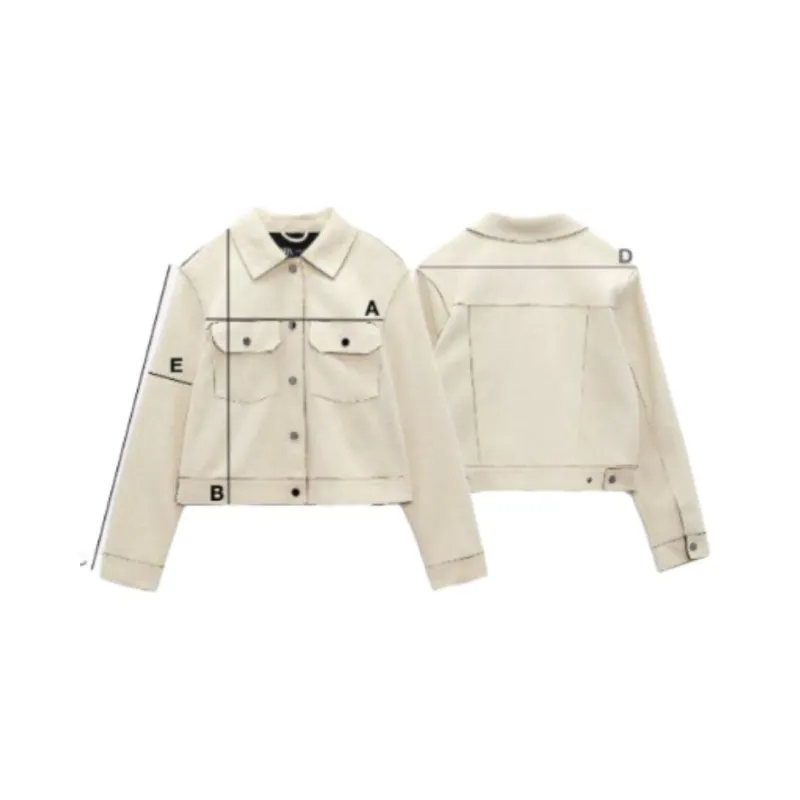 ZARA Jackets Women's Blue/White-2