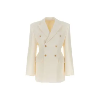 WARDROBE.NYC Jackets Coats Women's White