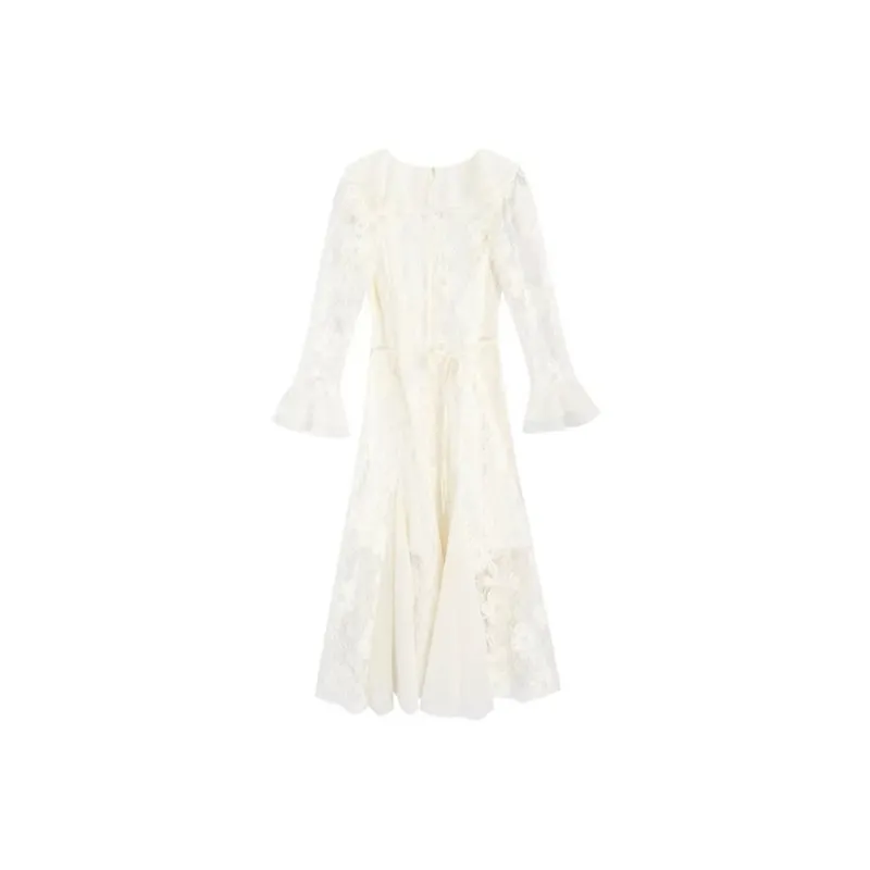 FLIM Long Sleeved Dress Fashion Single Item Women's-1