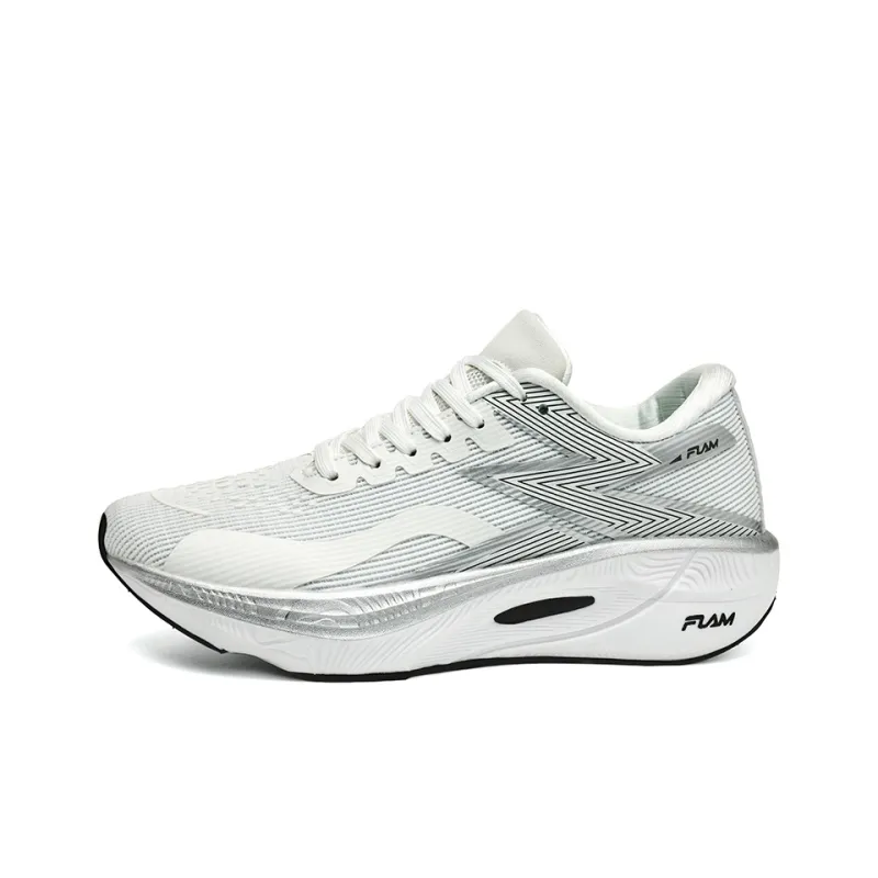 Ncmt Slip Resistant, Abrasion Resistant, Breathable Low Top Carbon Plate Running Shoes Unisex-30