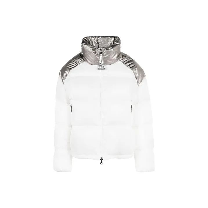 Moncler Cuscute Puffer Shiny Jacket 'White/Silver'-0