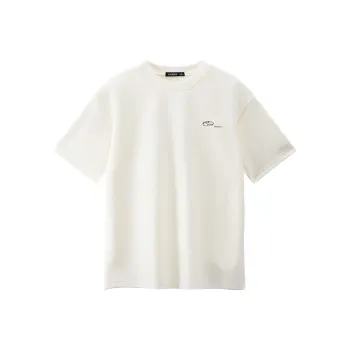CAISEDI T Shirts Men Apricot