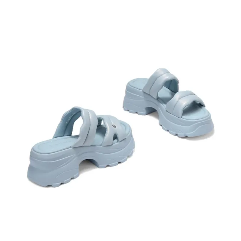 JESSICA SOPHIA PU Polyurethane Slip Resistant Abrasion Resistant Slide Slippers Women's-1