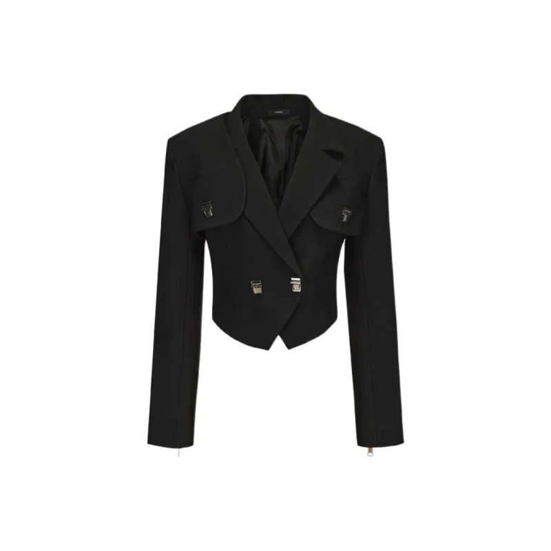 GIMING Jackets & Coats Women's Black-0
