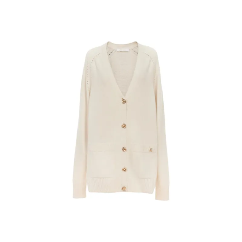 Chloé Generous Cashmere Cardigan-0