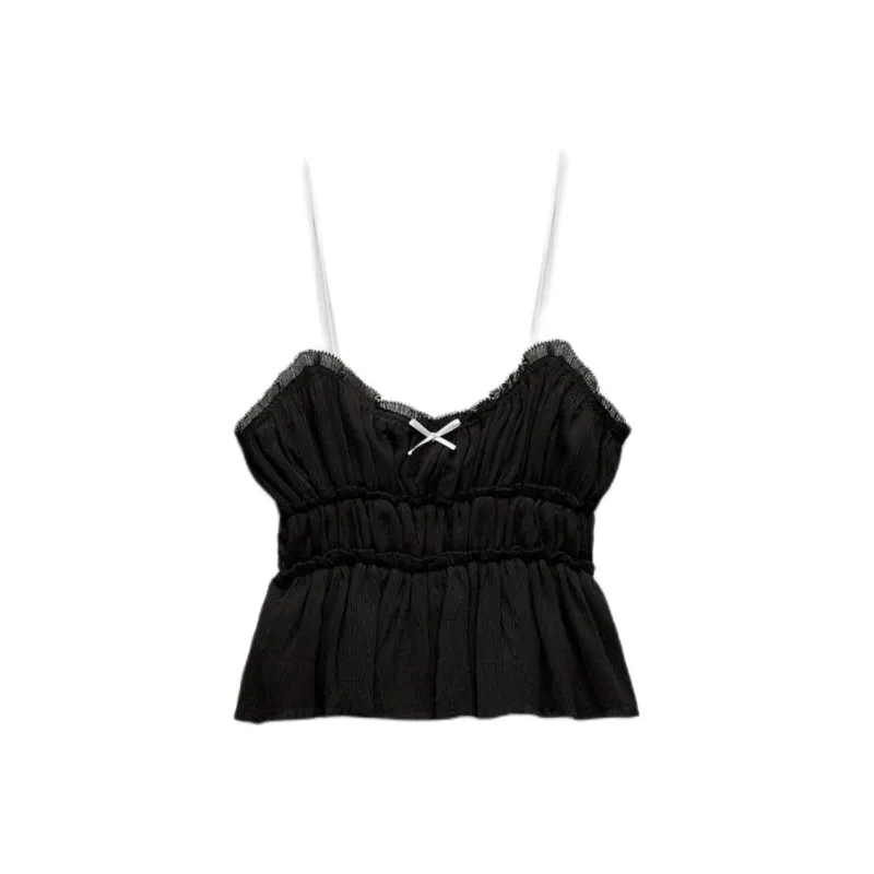 ZARA Camisoles Women's Black-0