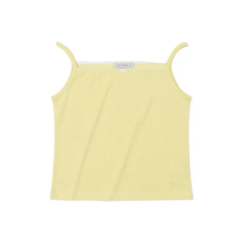 LOW CLASSIC Lc Collection RIBBON POINTED SLEEVELESS Camisole Women's SUNFLOWER/Sunflower