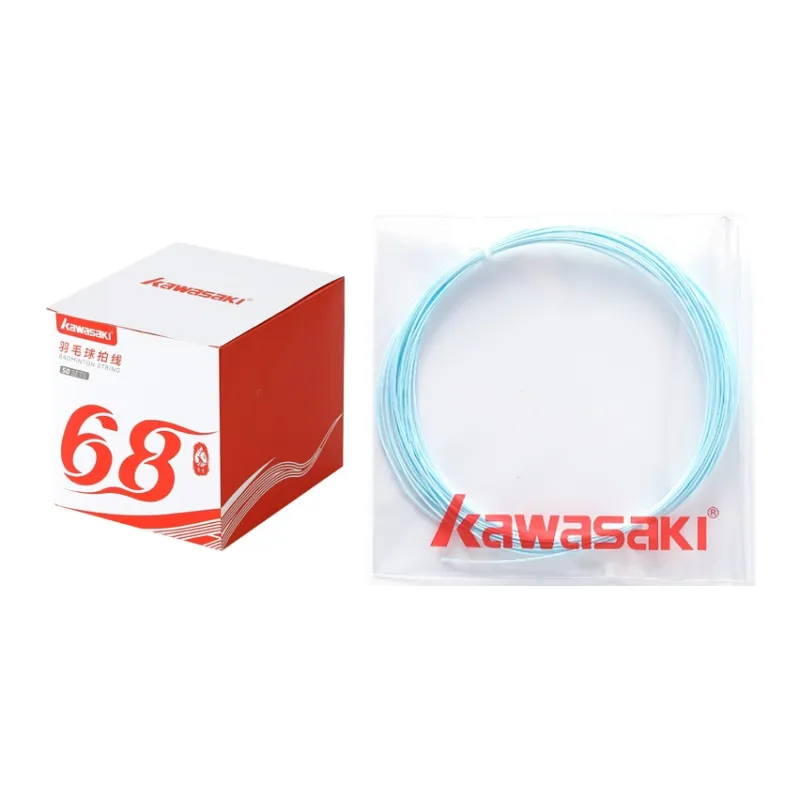 Kawasaki Durable Type Badminton Racket Strings Unisex 0.7mm-10
