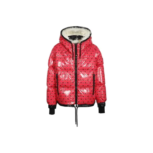 Moncler Grenoble Graphic Printed Hooded Puffer Jacket