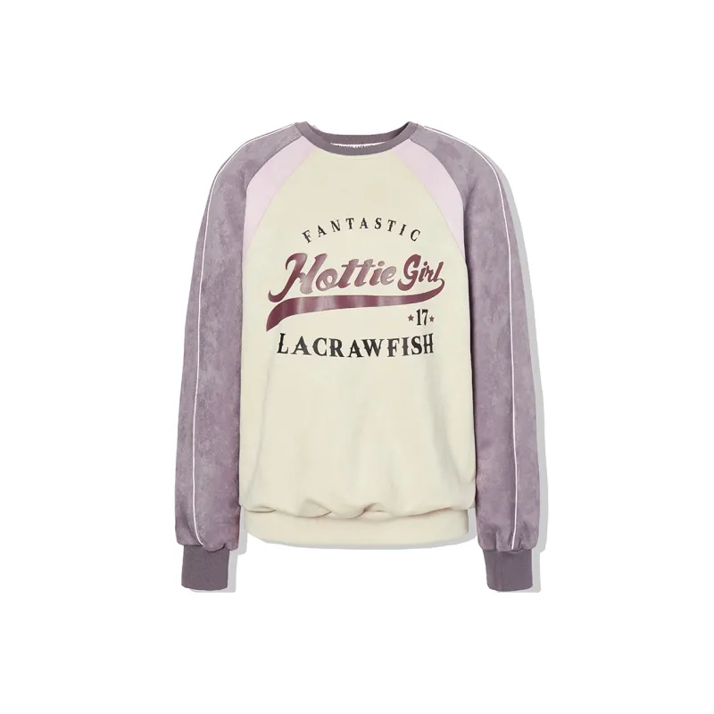 LA CRAWFISH Sweatshirts Women's Taro Purple-0