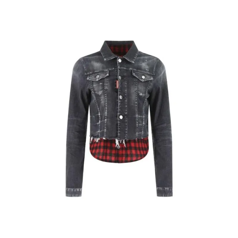 DSQUARED 2 Panelled Button Up Jacket-0