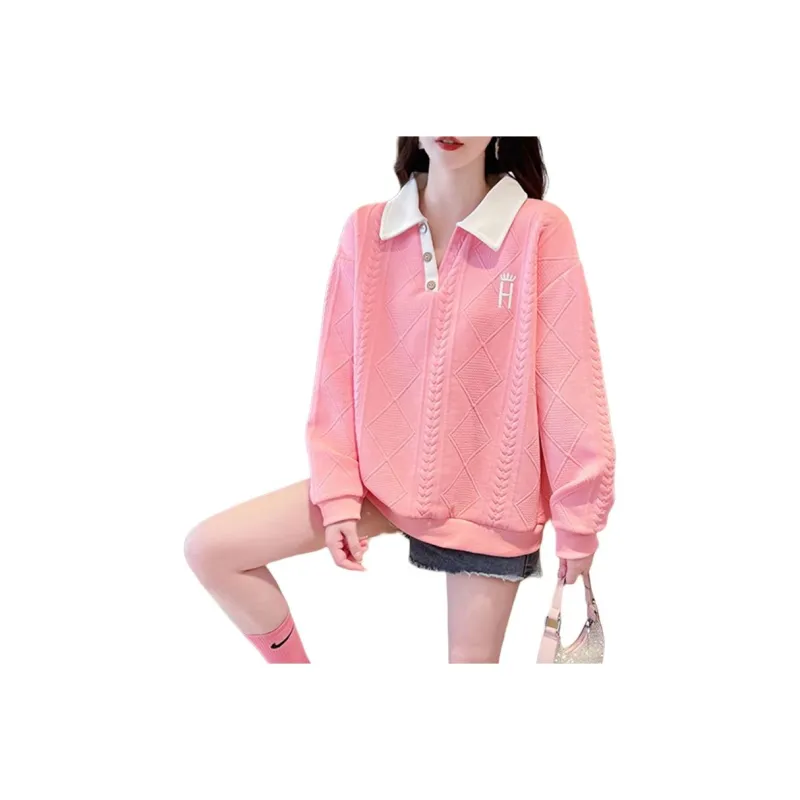 Flowers In Water Sweatshirt Women's-2