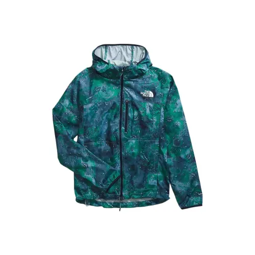 THE NORTH FACE Jackets Coats Women's Steel Blue Interval Print