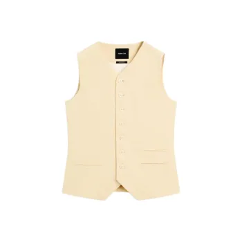 Massimo Dutti Tank Top Women's Ecru