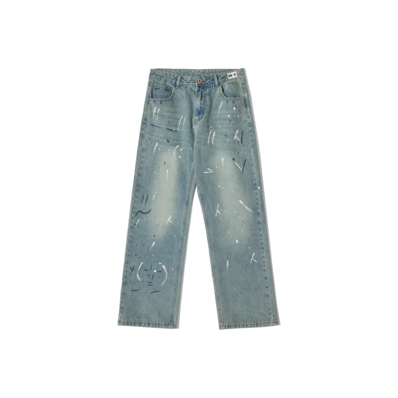 FCB ARCELONA Jeans Unisex Jacquard Blue-0