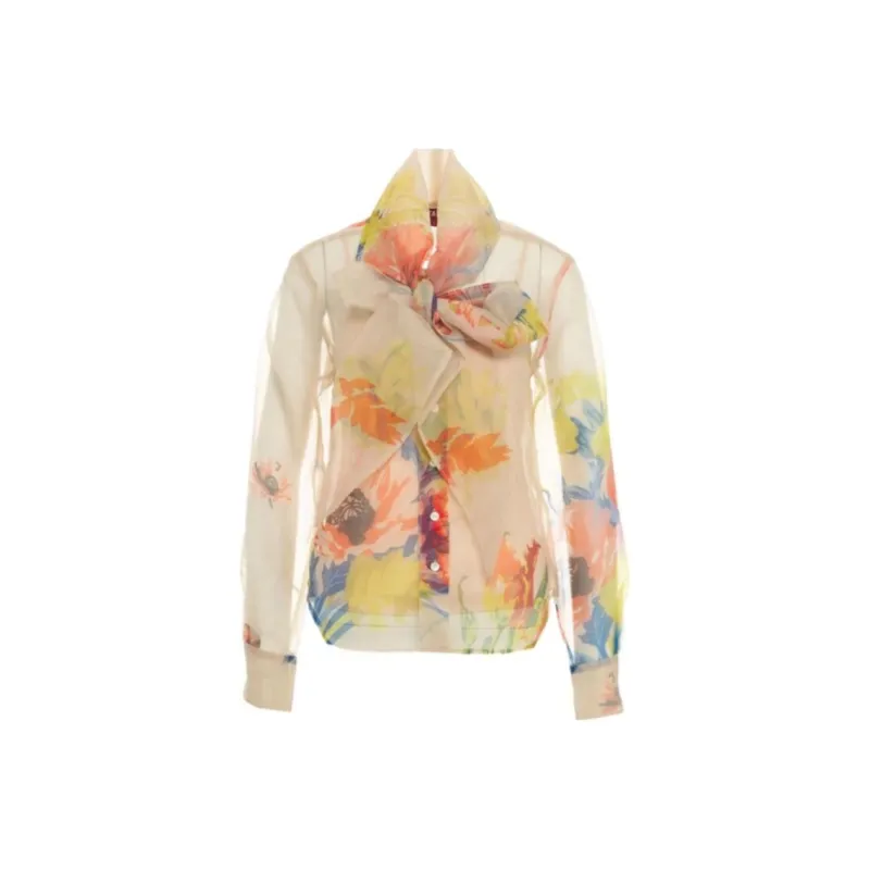Staud Maryn Floral-print Blouse-0