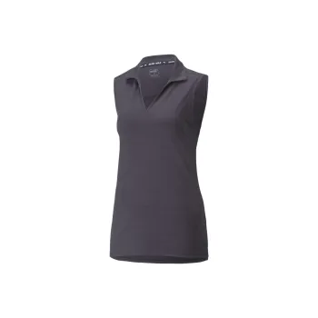 PUMA CLOUDSPUN Coast Polo Shirts Women's Gray