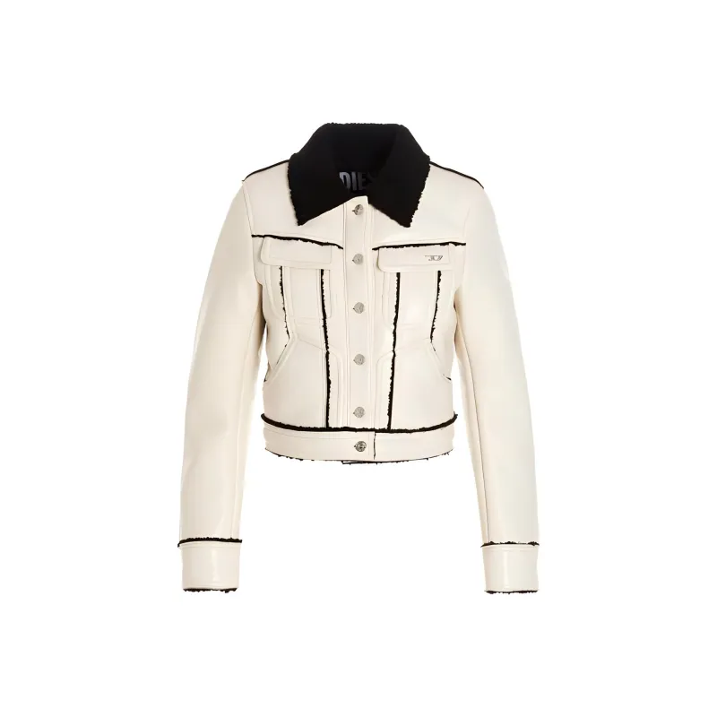 DIESEL Jackets Women's White-0