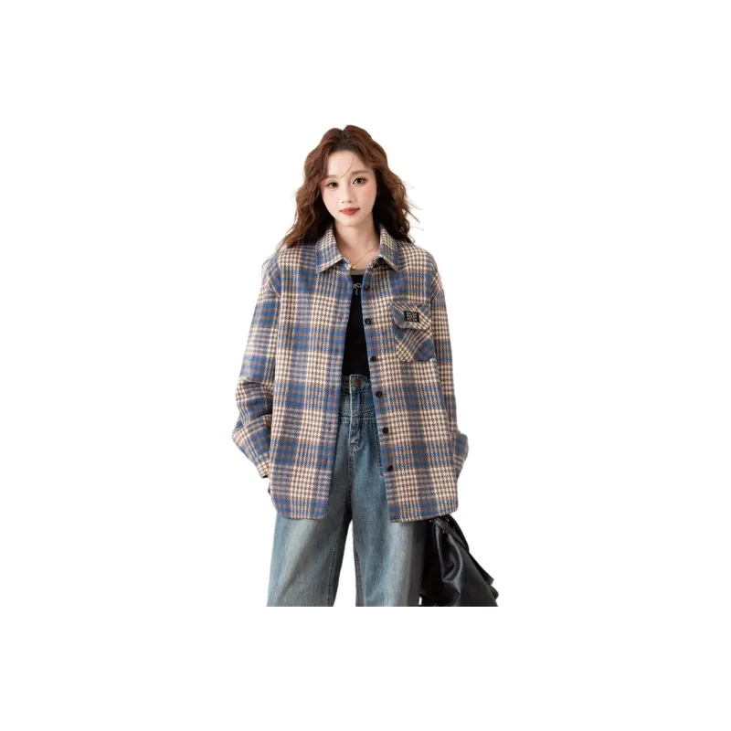 Tonlion Shirt Women's Bright Blue-0