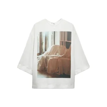 ZARA ZW Series Shirt Women's Raw White
