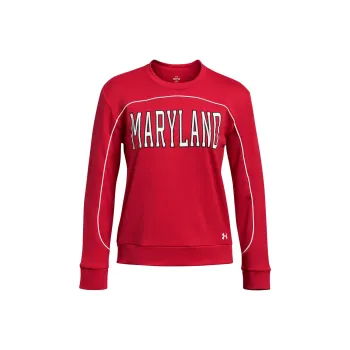 Under Armour University Of Maryland College Park Sweatshirt Women's Red