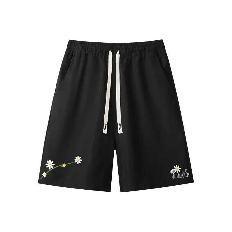 Small Columns Under The Sea Casual Shorts Unisex-0