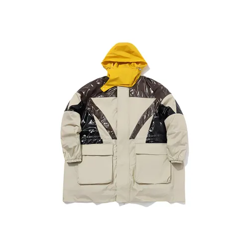 LiNing Down Jacket Women's Yellow Gray