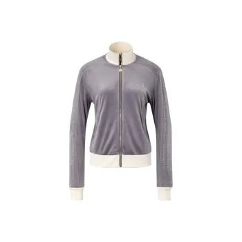 Adidas Originals Clover Series Outfit Jackets Coats Women's Shadow Gray/Ivory