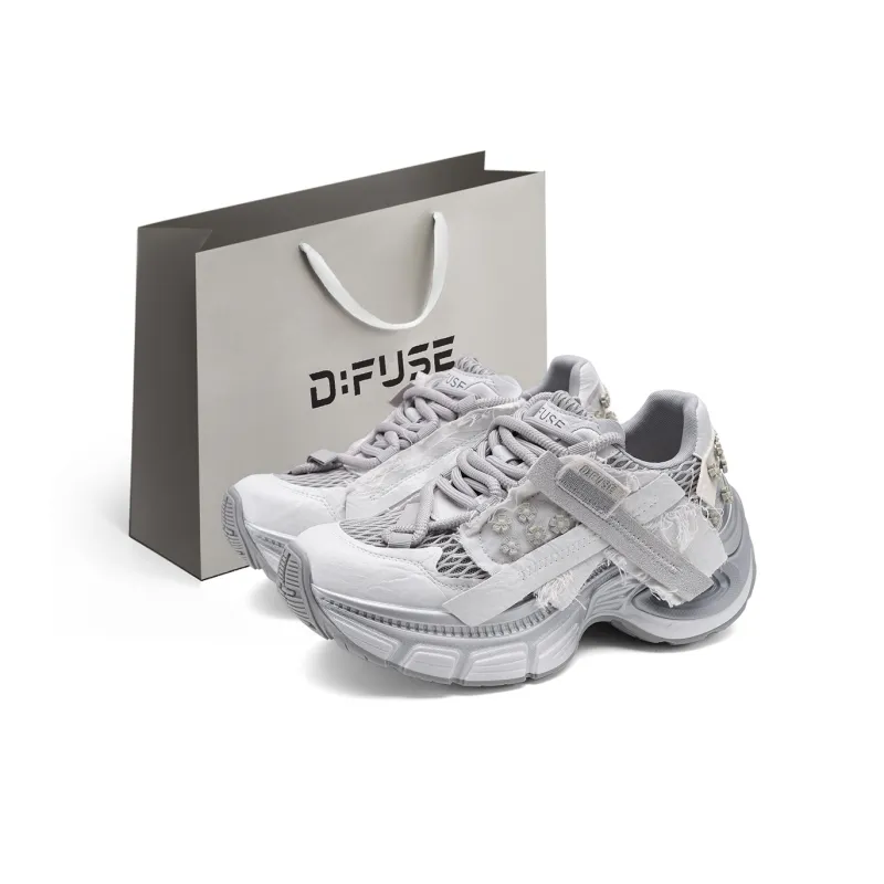 D FUSE SCANDINAVIA Low Top Chunky Sneakers Women's-1