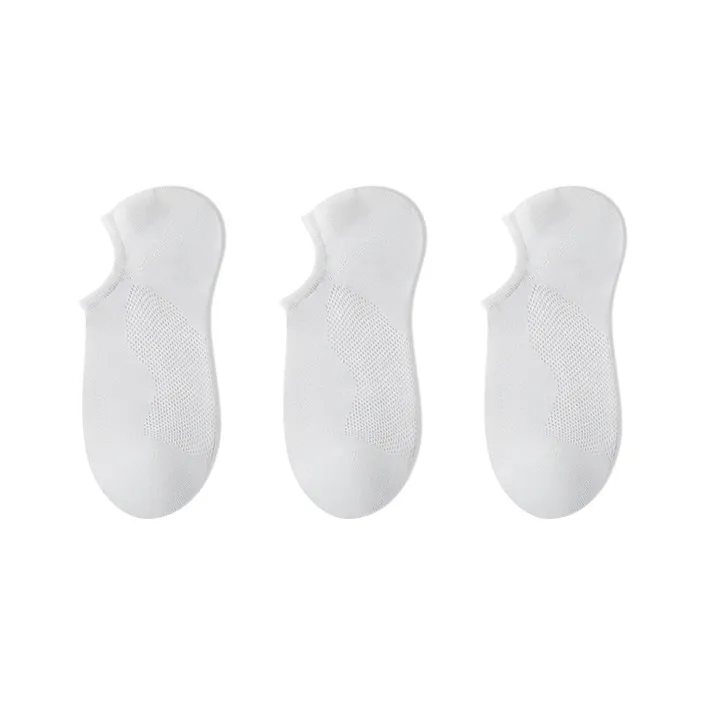 Moremoli No Show Socks Women's 3 Pack-0