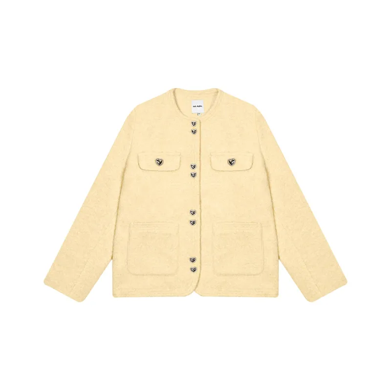 NTOT Jackets Coats Women's Yellow-0