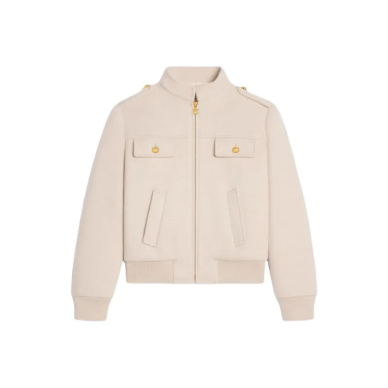 CELINE Zip Up Long Sleeved Jacket-0