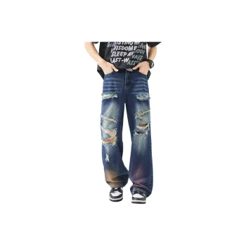 Struggle Vintage95 Jeans Unisex Blue Gray