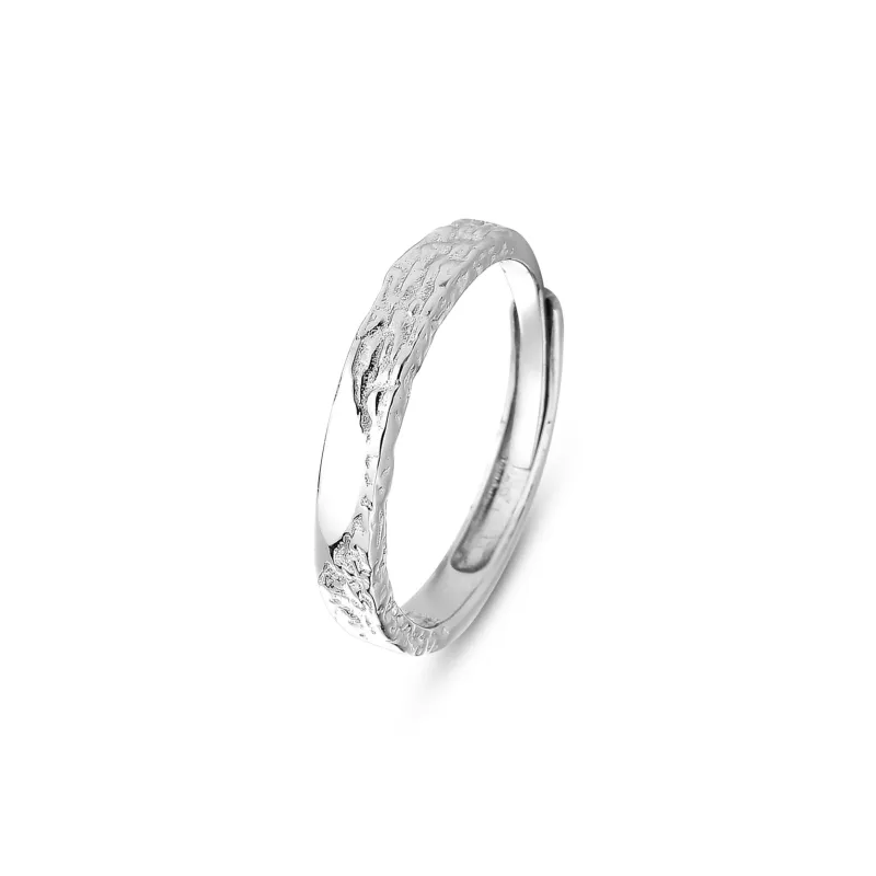 VOCK Sterling Silver Rings Unisex-1