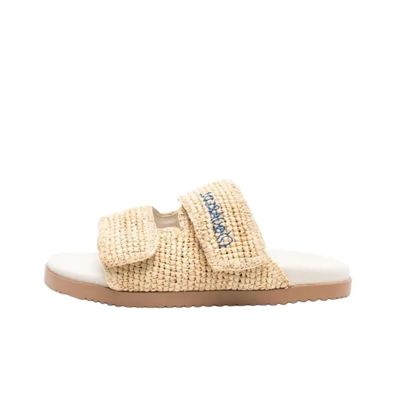 DSQUARED2 Logo embroidered Slides-0