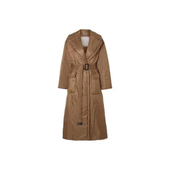 MaxMara Down Jackets Women's Ginger Yellow