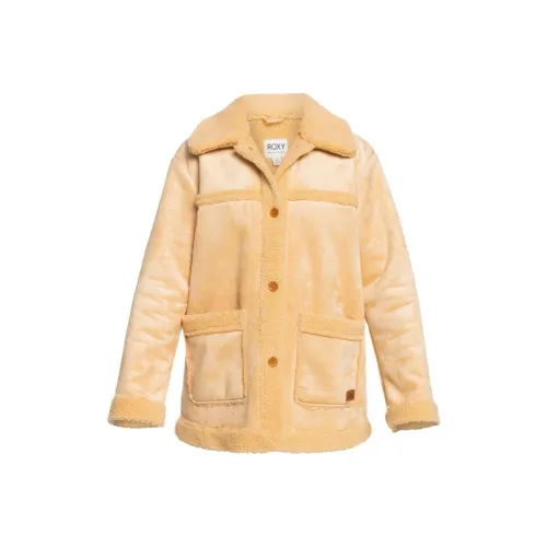 ROXY Change Of Heart Jacket Women's Beige