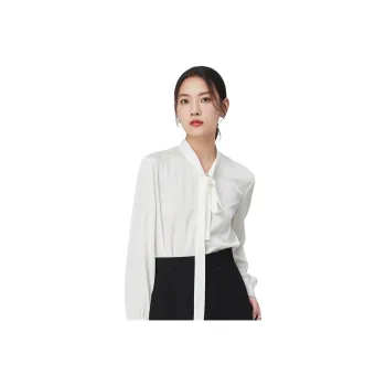 MIHUANG Shirt Women's Raw White