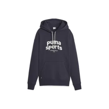 PUMA Crews TEAM Hoodie Fleece Sweatshirt Women's Blue
