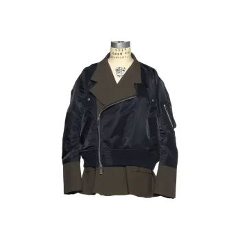 Sacai Barneys New York Silver Seat Flagship Store 20th Anniversary Commemoration Series Jackets Women's Khaki