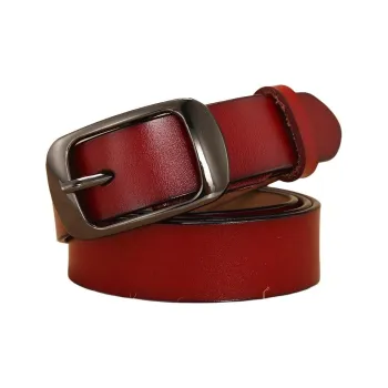 JEANSWEST Split Cow Leather Belts Women's 2.8CM